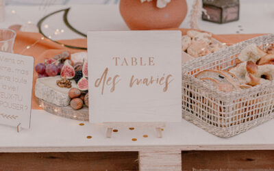Décoration mariage personnalisée